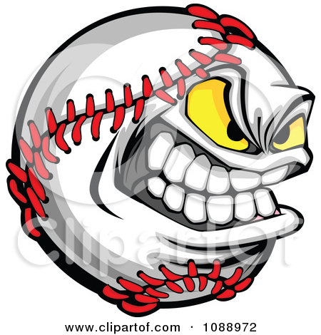 Screaming Baseball Clipart | Free download on ClipArtMag