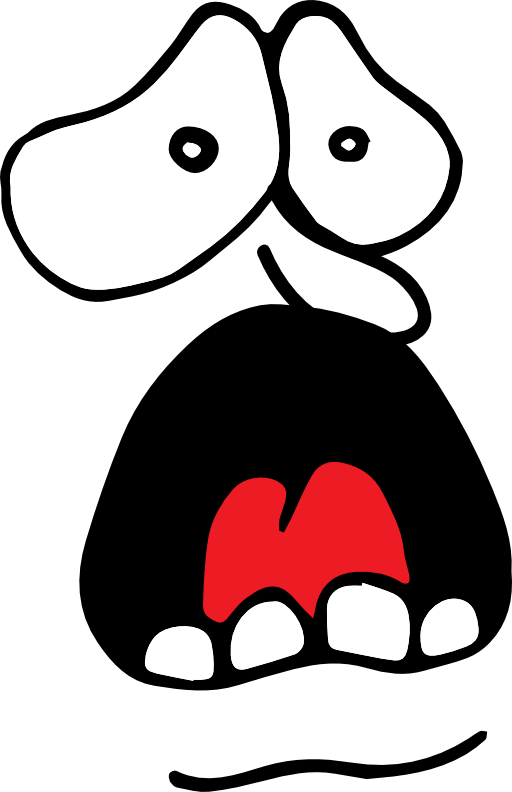 512x792 Screaming Person Cliparts