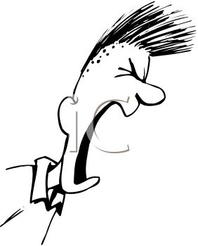 282x350 Screaming Clipart Mad Kid