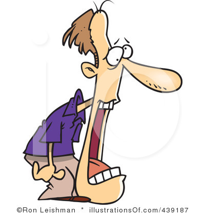 400x420 Screaming Clipart Shocked Person