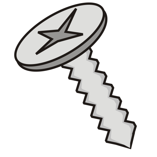 500x500 Screw Clipart