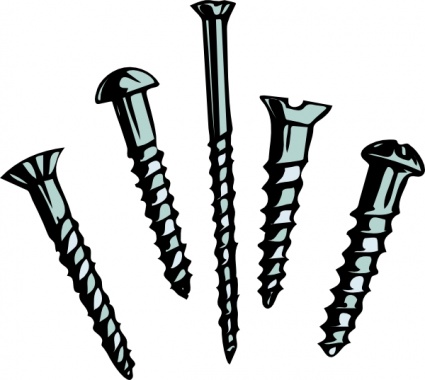 425x380 Screws Clip Art Vector Graphic Clipart Panda