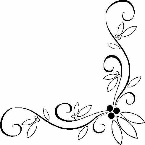 490x491 Top 10 Scroll Border Clip Art