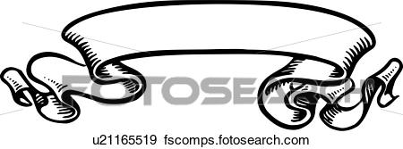 450x167 Clip Art Of Design, Element, Ornament, Ribbon, Banner, Scroll