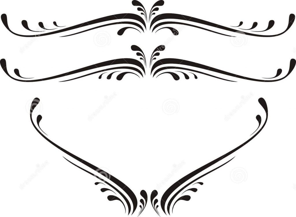1024x752 Scroll Clipart Heart Scroll