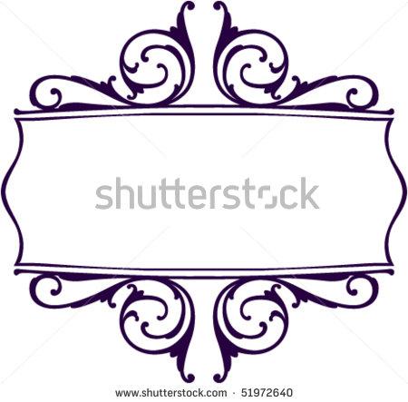 450x443 Decorative Scroll Clipart