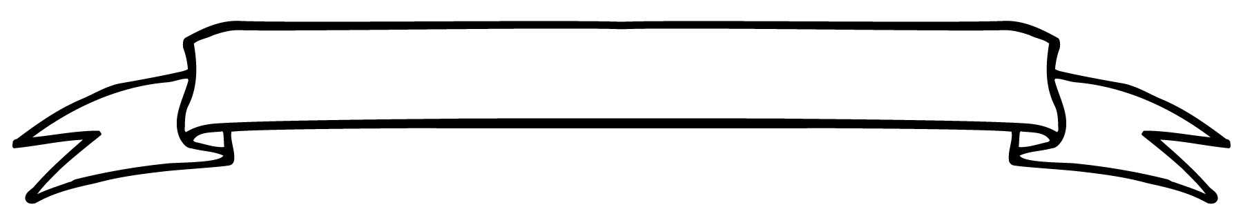 1800x300 Clip Art Banners Border Ribbon Scroll 101 Clip Art On White