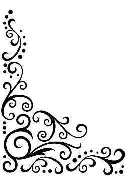 253x355 145 Best Scrolls, Flourishes, Borders Images Cards