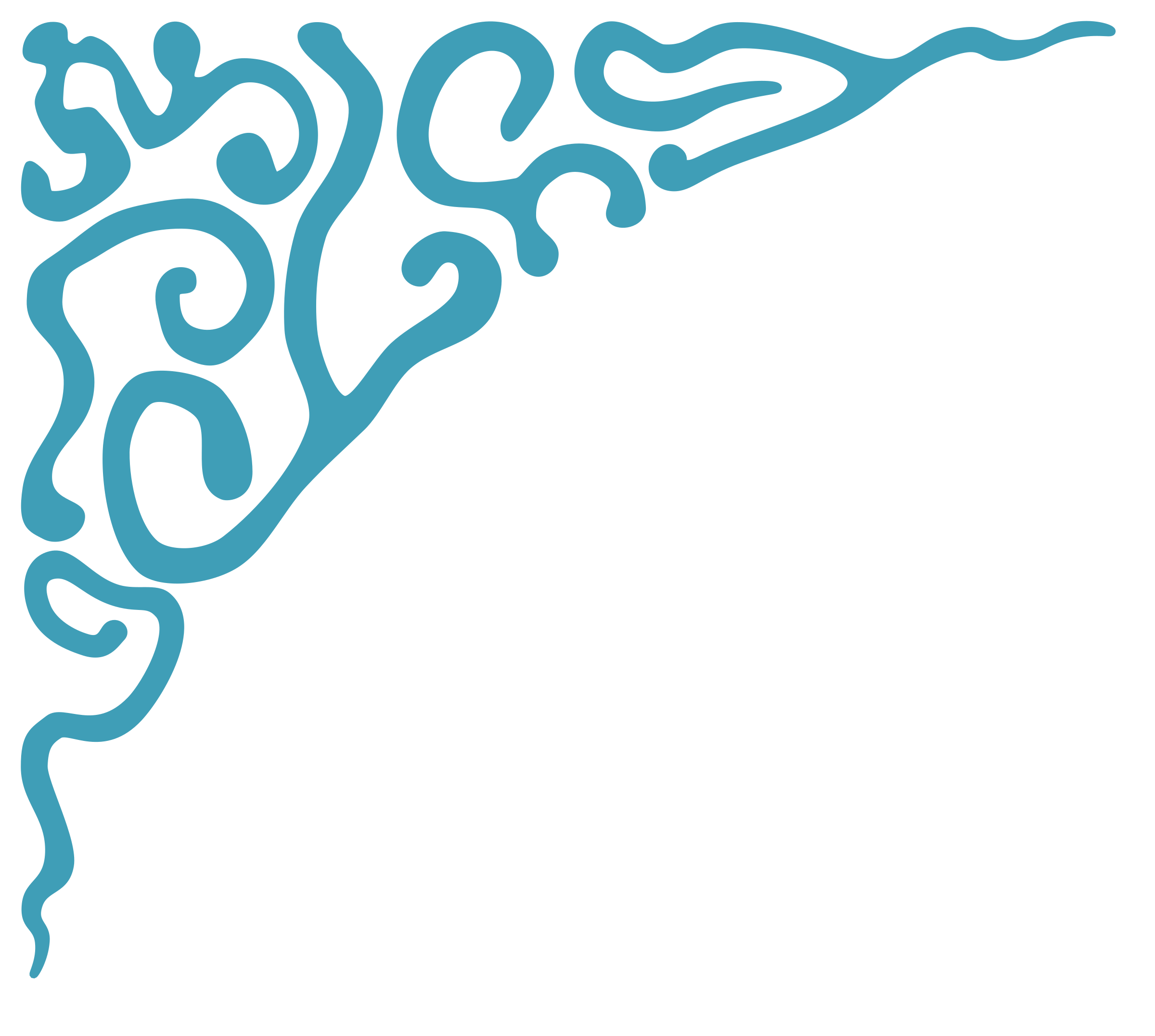 2400x2152 Corner Border Clipart