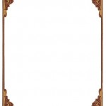 150x150 Black Scroll Border Clip Art