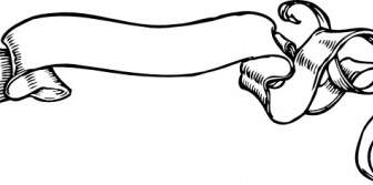 336x167 Leather Paper Scroll Clip Art Free Vector In Open Office Drawing