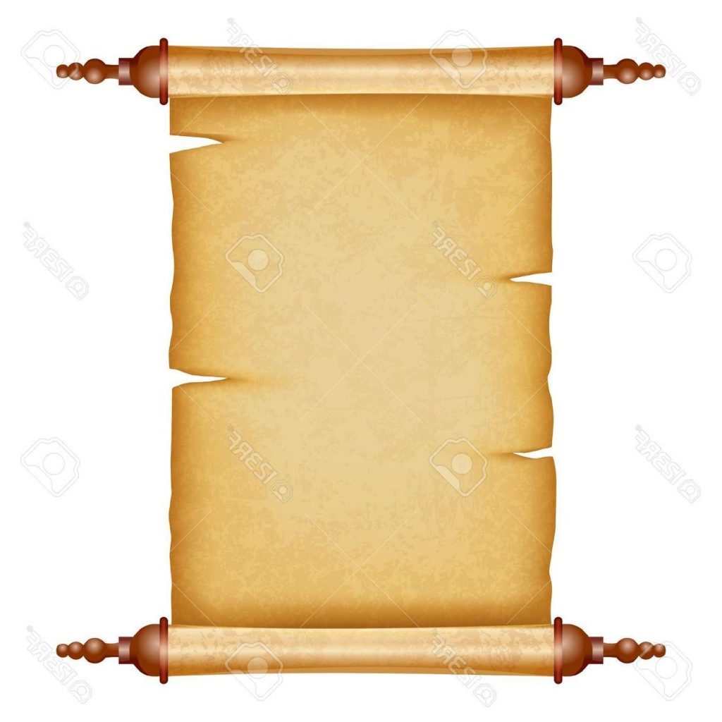 1024x1024 Best Free Parchment Paper Scroll Clipart Drawing