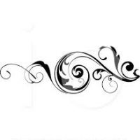 200x200 Clipart Scroll Design