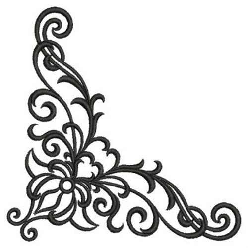 500x500 Irish Scroll Clip Art