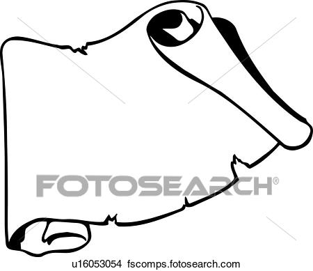 450x389 Clipart Of Design, Element, Ornament, Scroll, Lineart U16053054