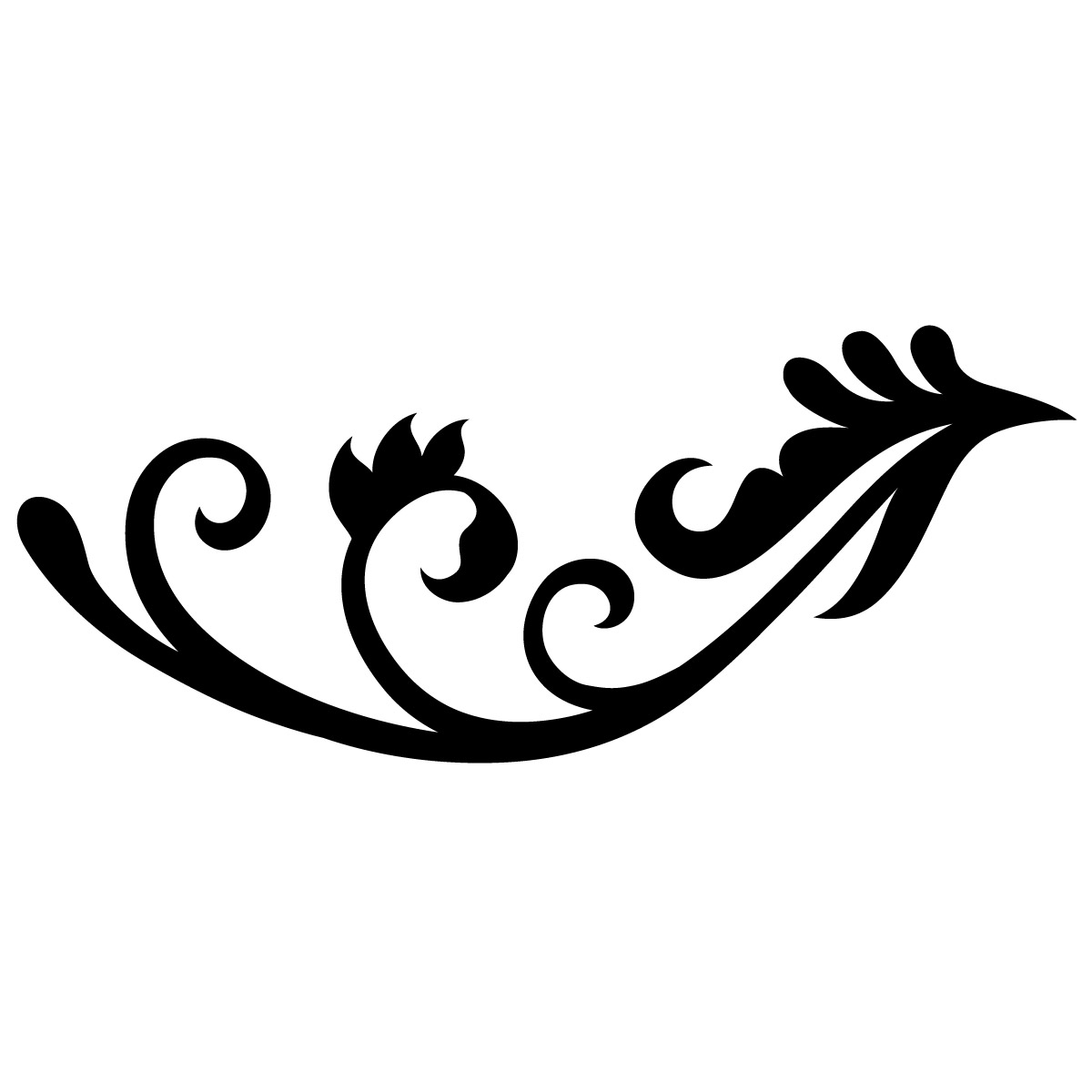 1200x1200 Scroll Stencil Designs