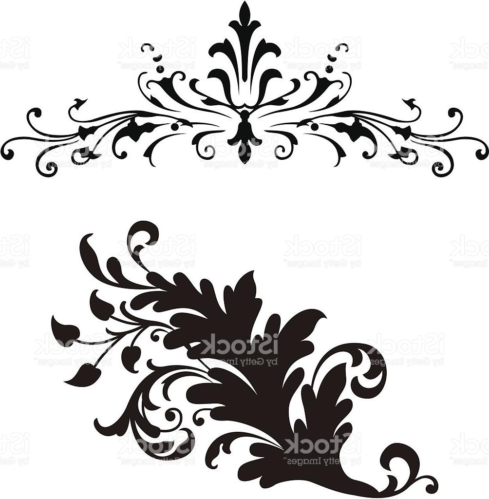 1004x1024 Top Floral Scroll Designs Vector Cdr