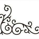 150x150 Fancy Scroll Design Fancy Scroll Clipart Clipart Collection Corner