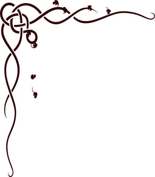 522x596 Corner Scroll Design Clipart Panda