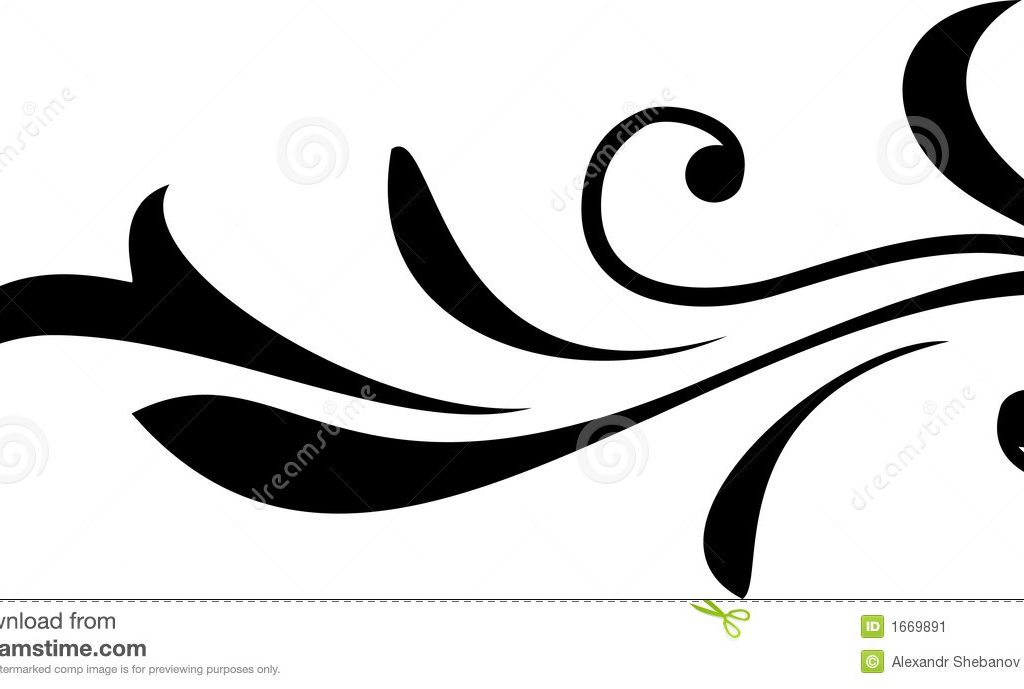 1024x689 Peachy Ideas Clip Art Designs Simple Scroll Design Clipart Panda