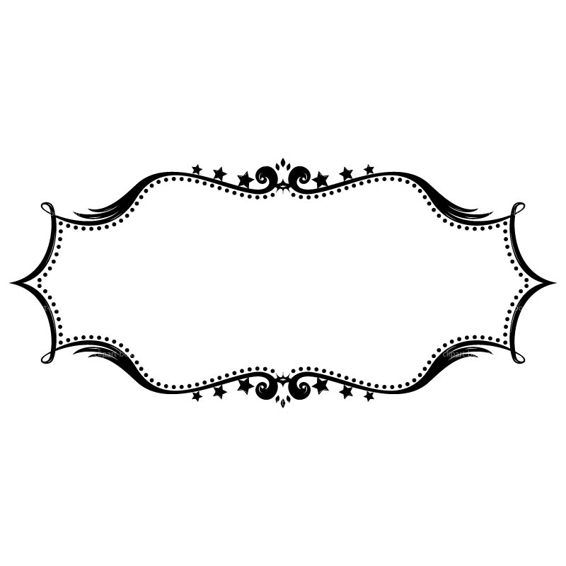 800x800 Black Cliparts Frames 180816