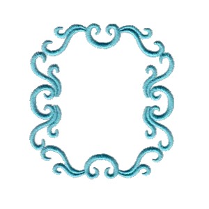 300x300 Embroidery Scroll Frame