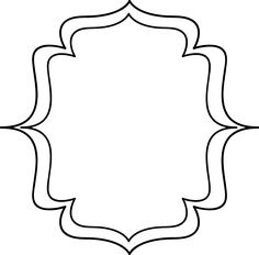 236x232 Simple Filigree Scroll Designs Frame Image