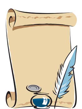 261x350 Old Scroll Cliparts 240782