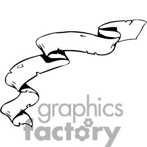 Scroll Line Clipart