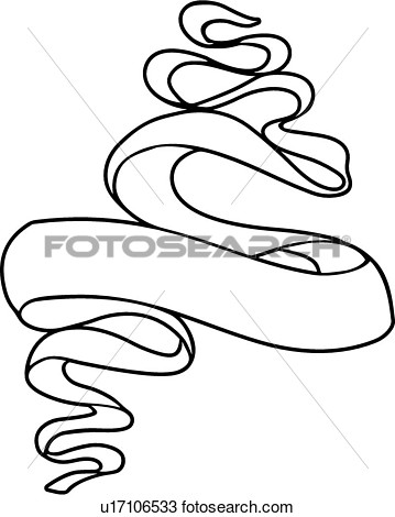 359x470 Ribbon Scrolls Clipart