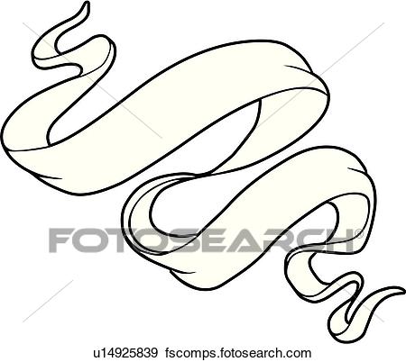 450x402 Clip Art Of Ribbon, Ribbons, Scroll, Scrolls, Banner, Banners