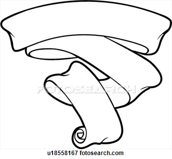 350x324 Red Scroll Banner Clipart Cliparthut