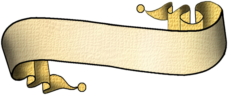 734x306 Horizontal Scroll Clipart