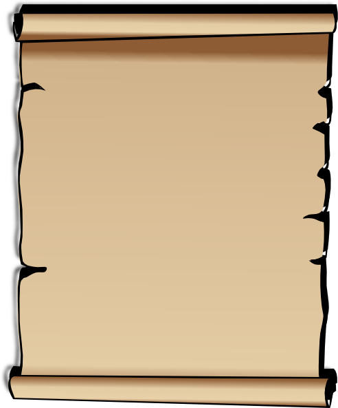 492x593 Scroll Vertical Clip Art