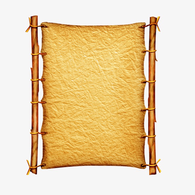 650x650 Vintage Scrolls, Retro, Scrolls, Sticks Texture Png Image For Free