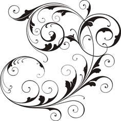 236x236 Clipart Scroll Work