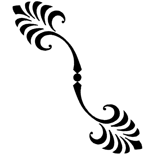 500x500 Scrollwork Scroll Work Clipart 9