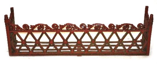 540x222 A Set Of Four Victorian Style Cast Iron Window Box Frames