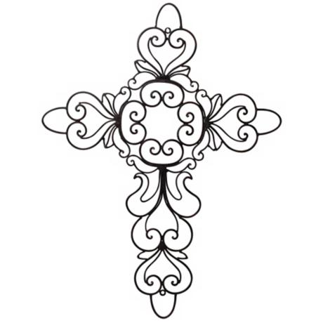 460x460 Cross Scroll Cliparts