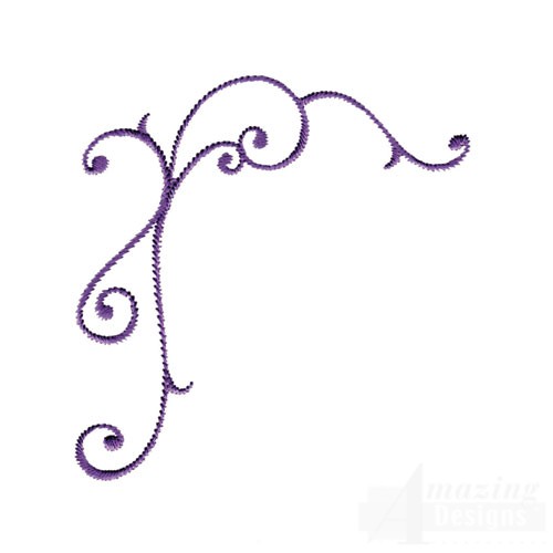 500x500 Elegant Scroll Clipart
