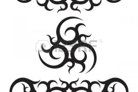 450x300 Star Scroll Clipart