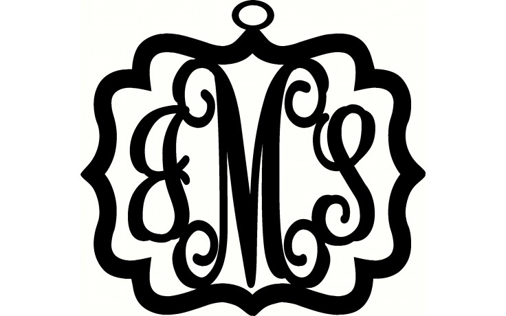 736x460 Metal Boutiques Scrolly Metal Monogram Let Us Personalize Your Home