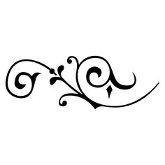 236x236 An Elemental Swirl Of Budding Vector Scroll Work For Your Designs
