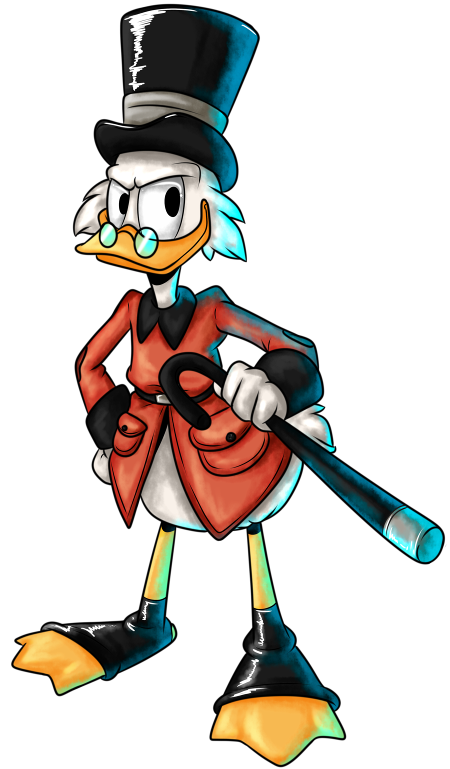 900x1538 Scrooge Mcduck By Tjweave