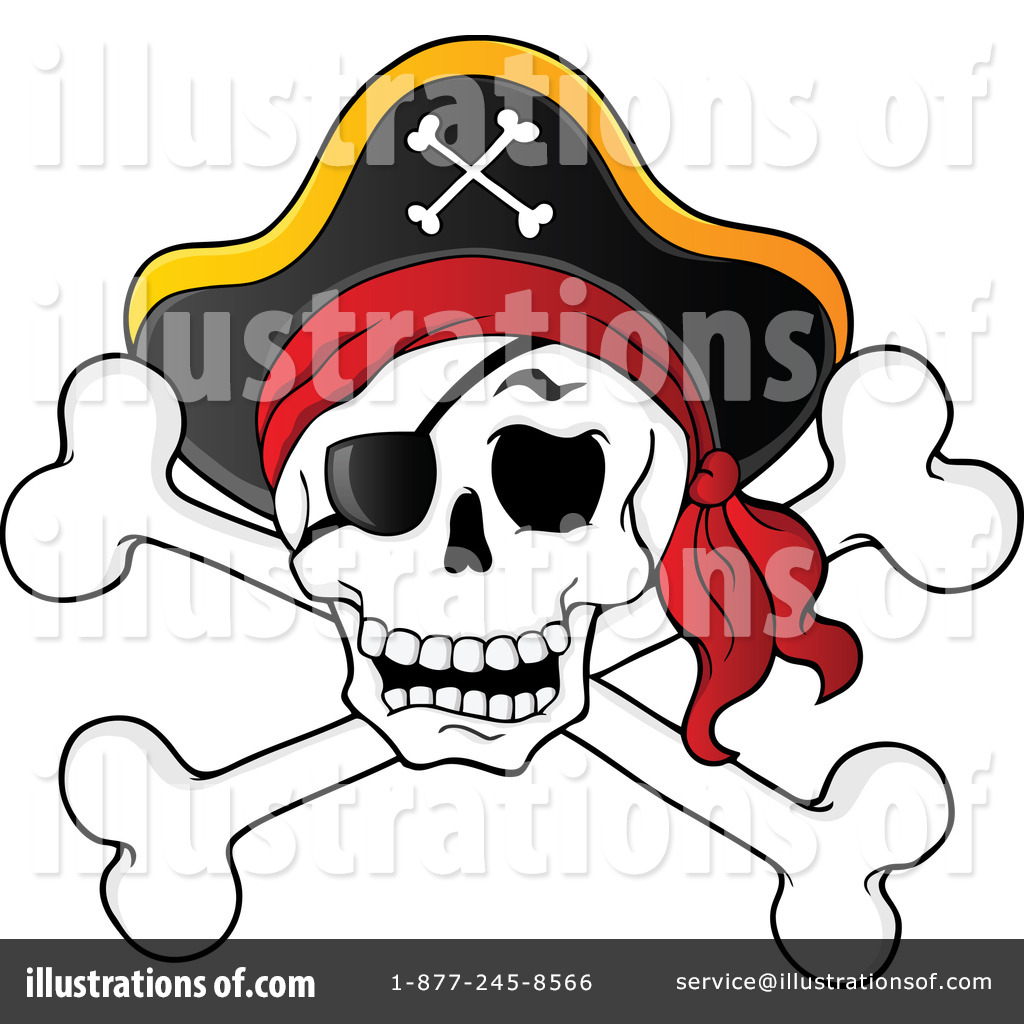1024x1024 Skull And Crossbones Clipart