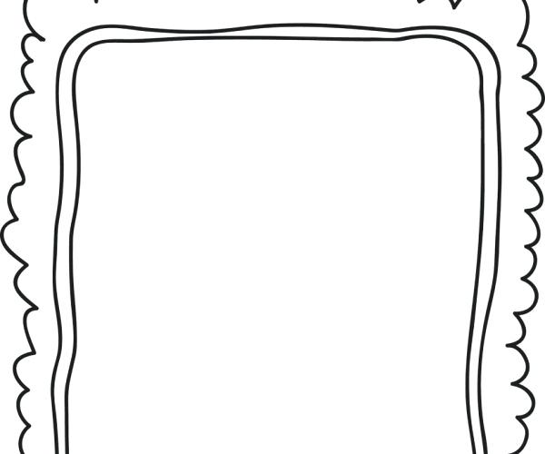 600x500 Free Clipart Frames Borders And Frames Simple Elegant Black Frame