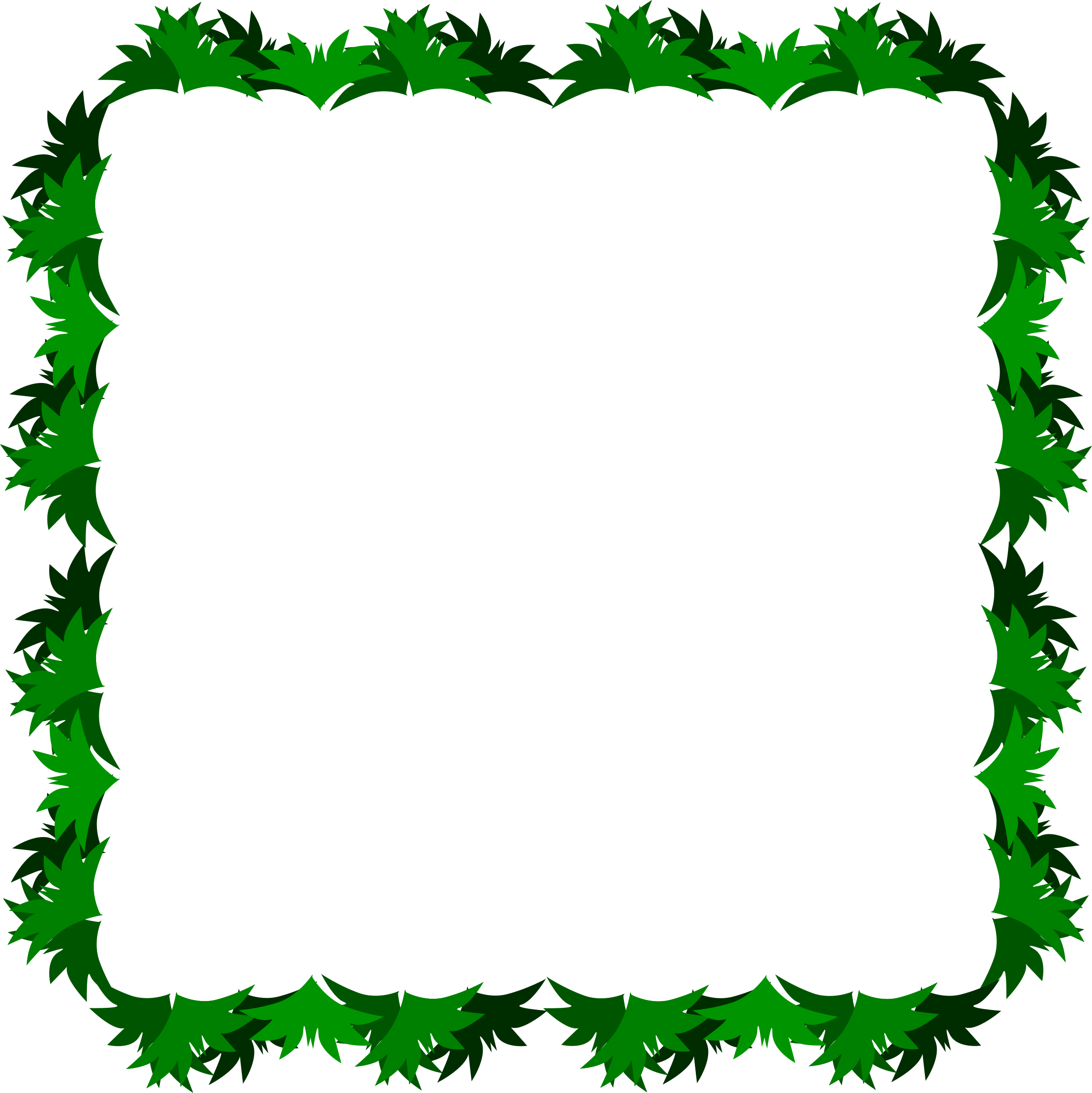 2398x2400 Sea Grass Clipart Grass Border