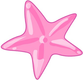 340x328 Cute Of A Sea Star Clipart
