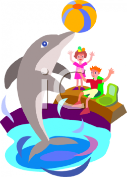 252x350 Royalty Free Dolphin Clip Art, Fish And Sea Life Clipart