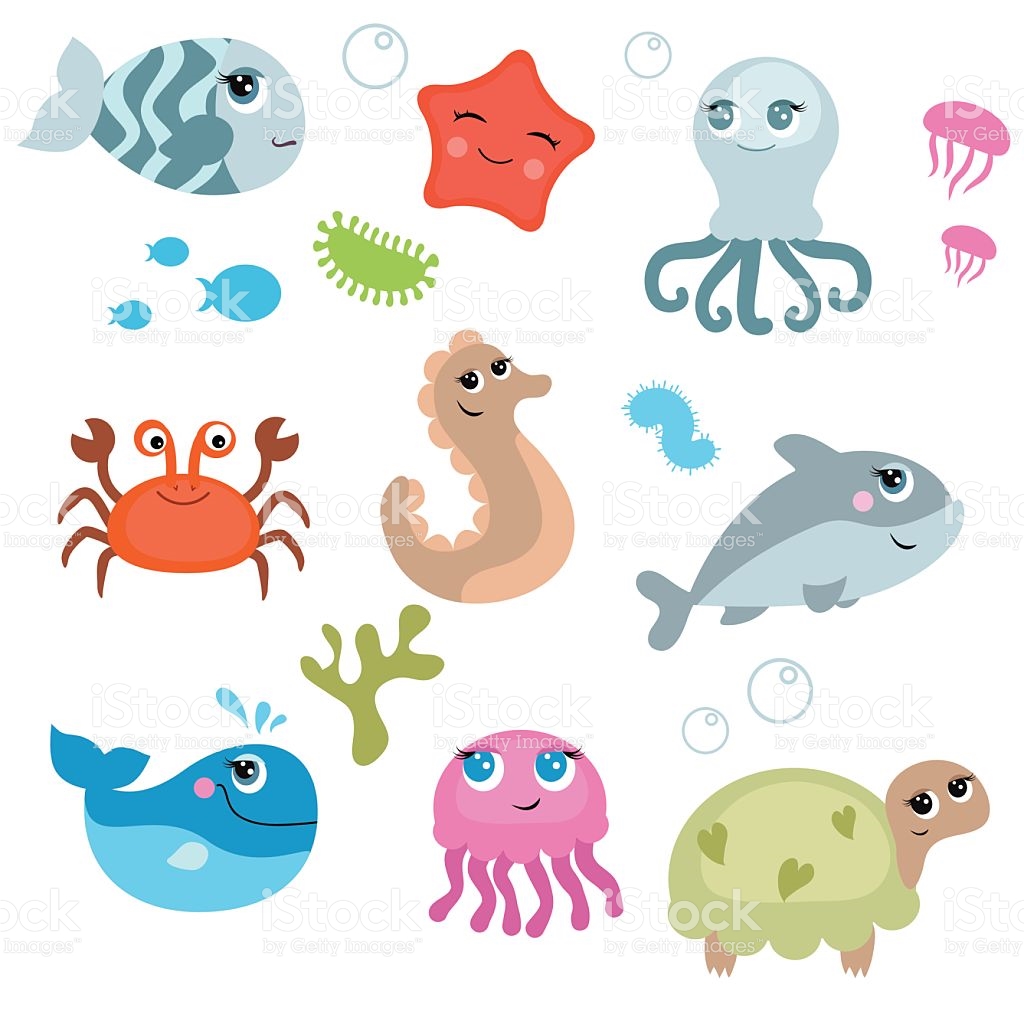 Sea Creature Clipart | Free download on ClipArtMag